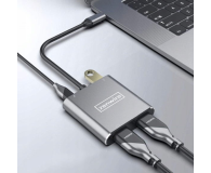 Zenwire Hub USB-C 4w1 2xHDMI 4K USB 3.0 PD 87W - 1604639 - zdjęcie 2